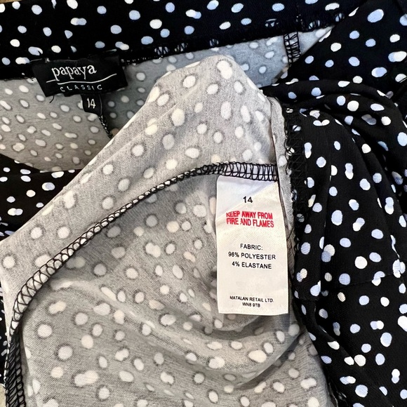 Papaya Polka Dot Midi Skirt - Picture 4 of 4